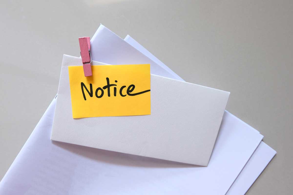 Reminder Note Pinned To White Paper Stack of paper